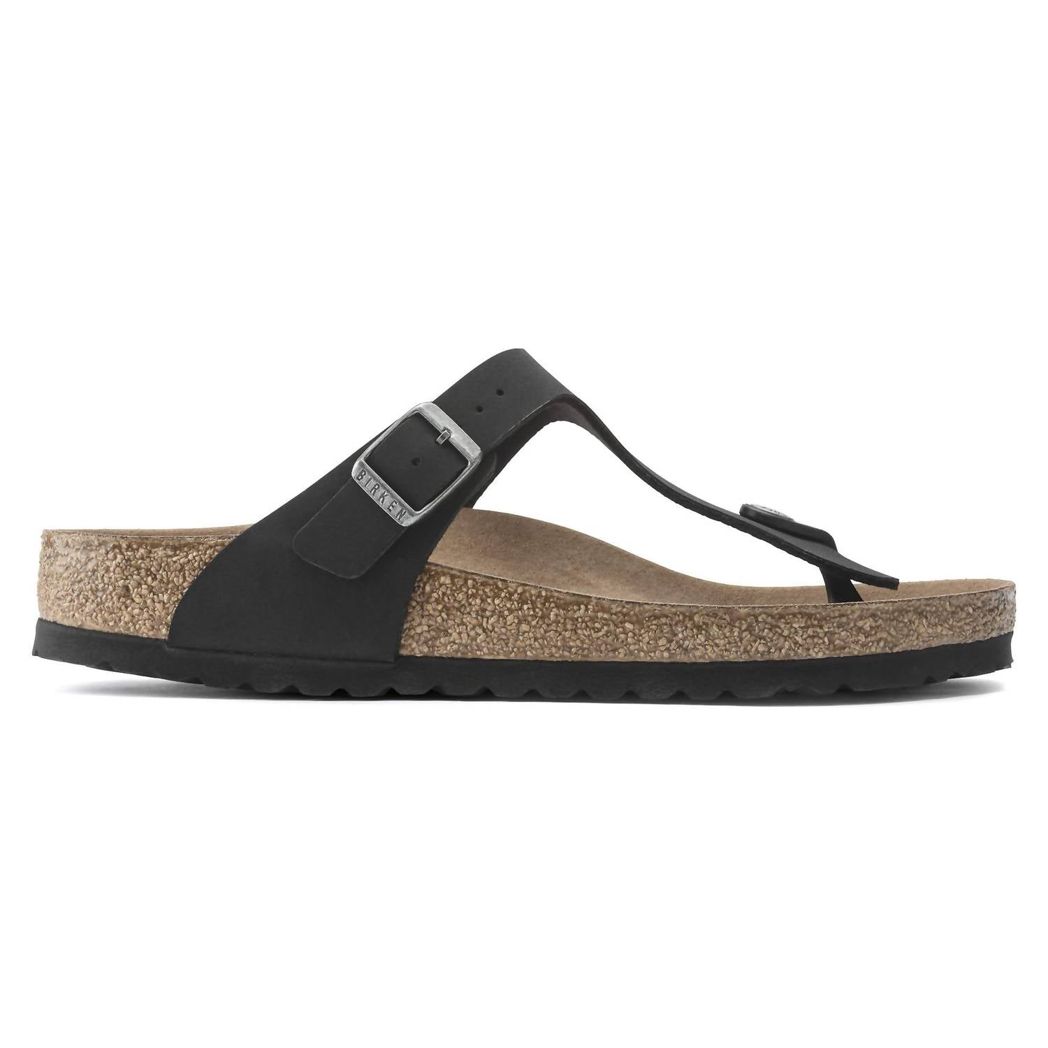 Women's Gizeh Vegan Sandals In Black - Image 2