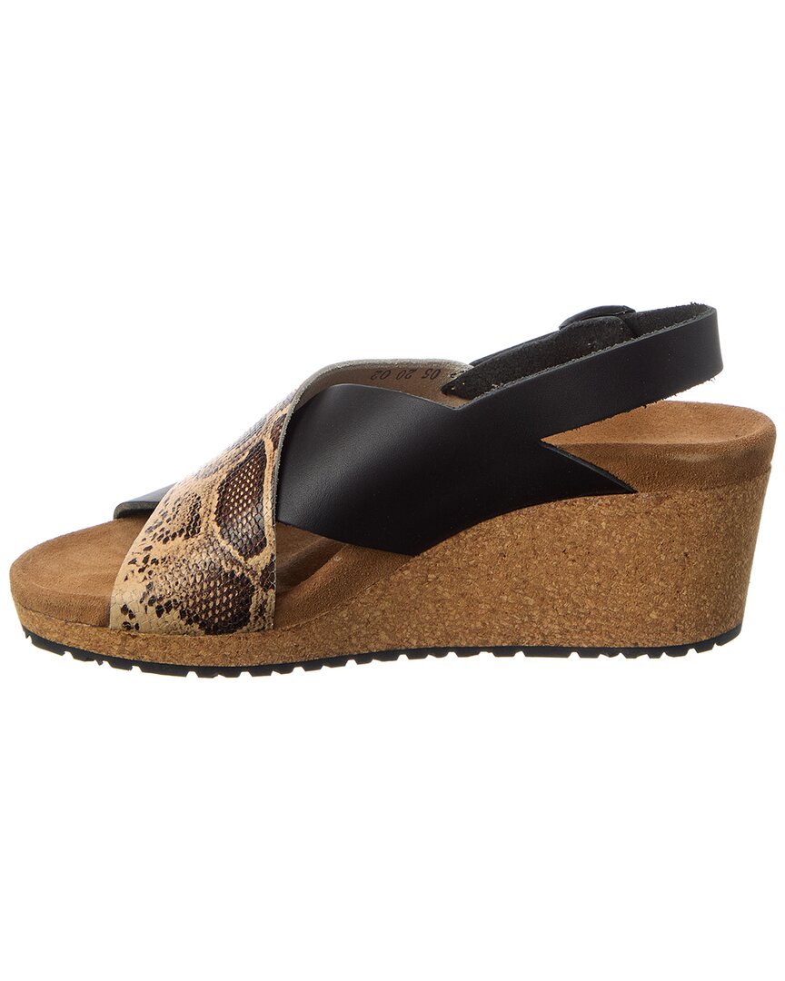 Papillio by Birkenstock Samira Narrow Leather Wedge Sandal - Image 2
