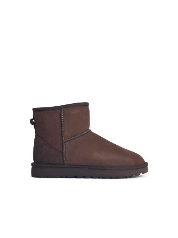 'Classic Mini Ii' Cocoa Suede Boots