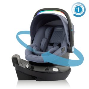Revolve180 LiteMax NXT Rotating Infant Car Seat with SensorySoothe