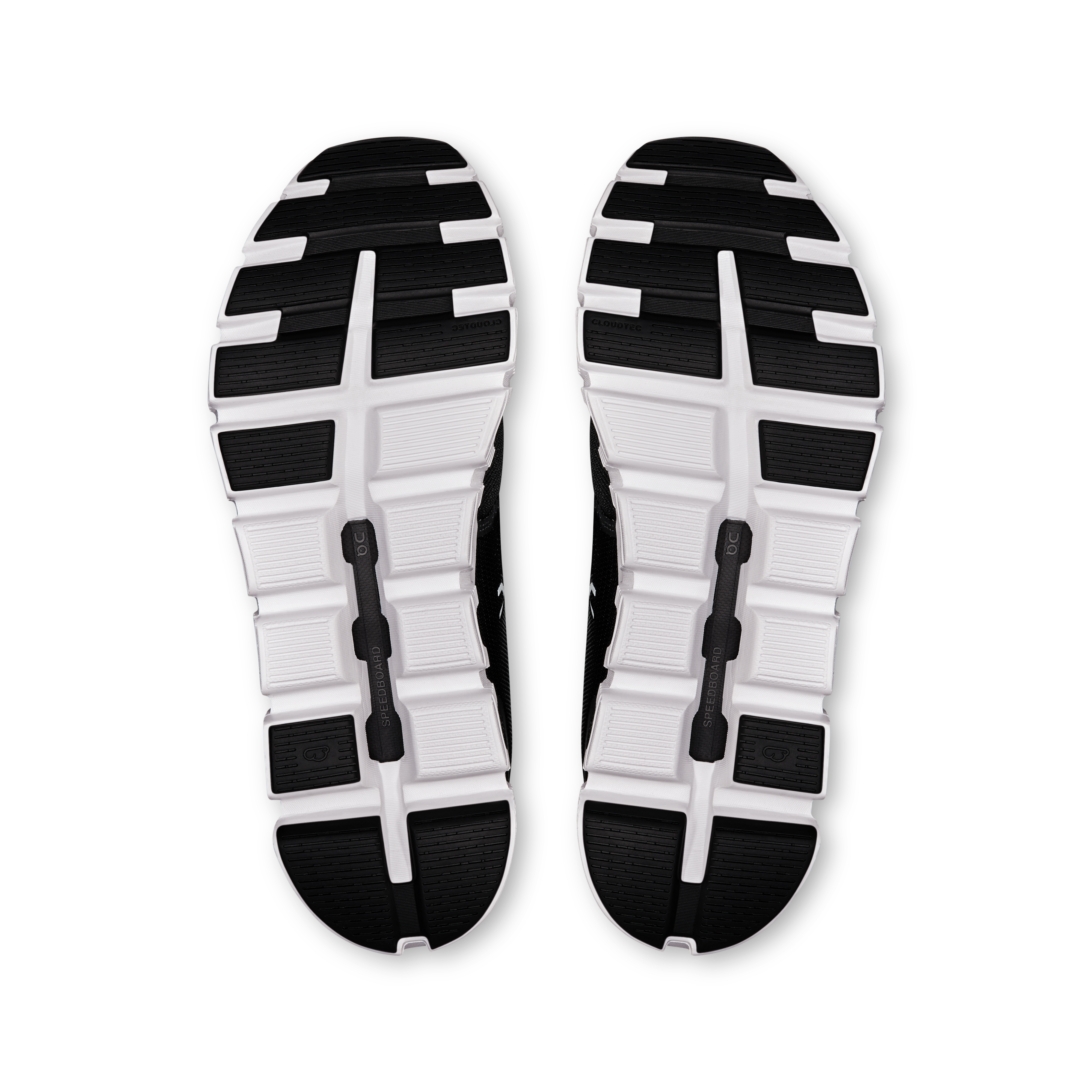 On Running Men's Cloud 6 Shoes - Black / White - Image 5