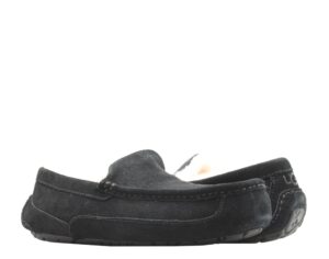 Men's UGG Australia Ascot Moccasin Black Slippers 1101110-BLK