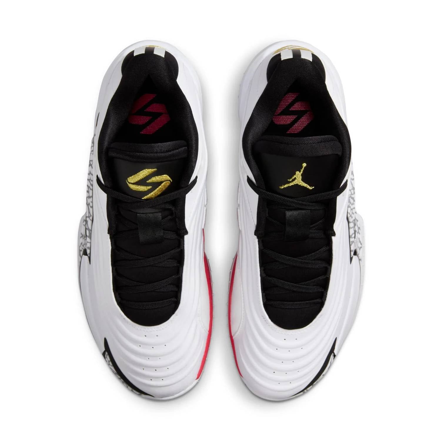 Men's Luka 3 Shoe In White/black/red Orbit/metallic Gold - Image 2