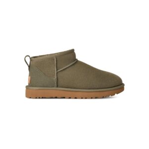 Women's Classic Ultra Mini Boot In Moss Green/amphora
