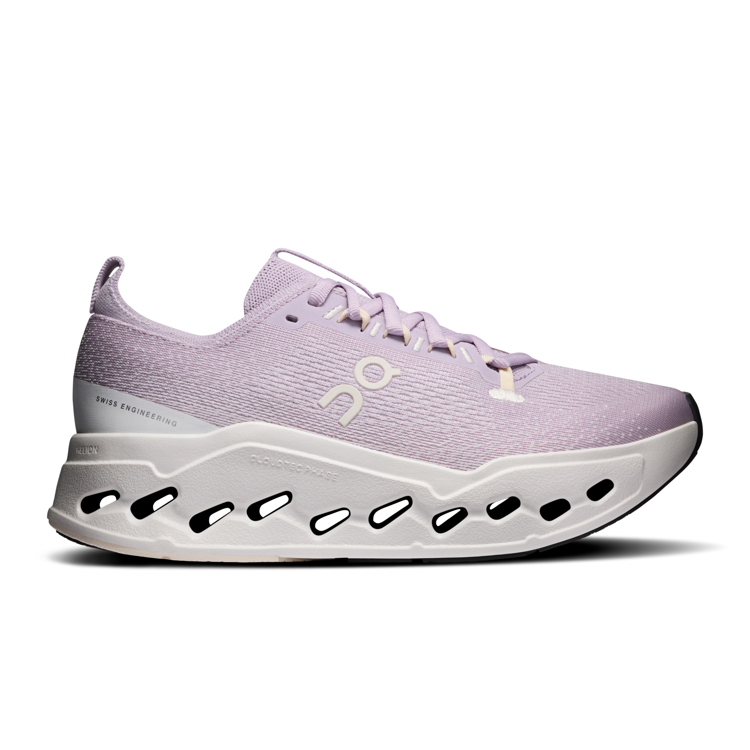 On Running Women's Cloudsurfer Max Wide Shoes - Foxglove / Ivory