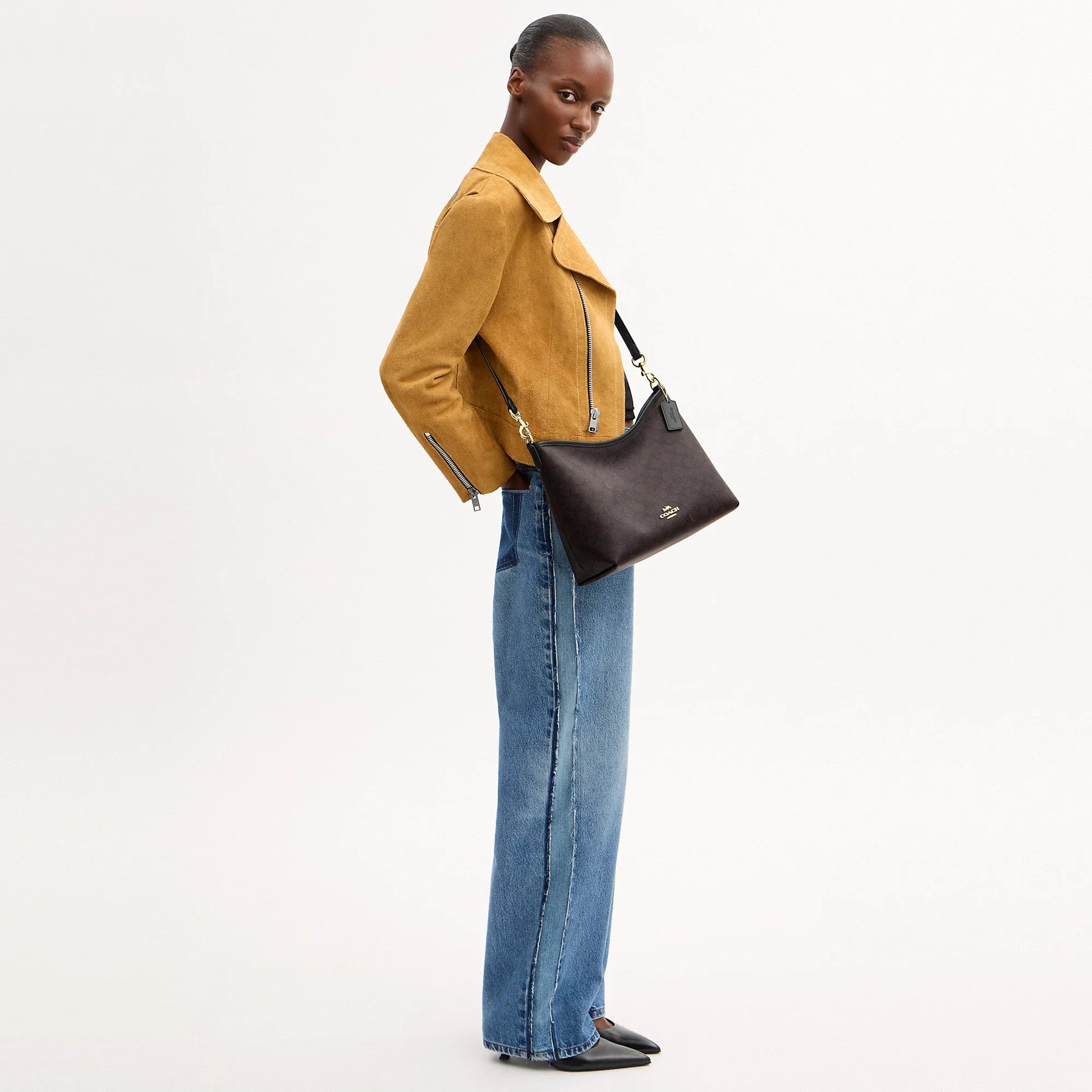 Coach Outlet Laurel Shoulder Bag In Signature Canvas - Image 6