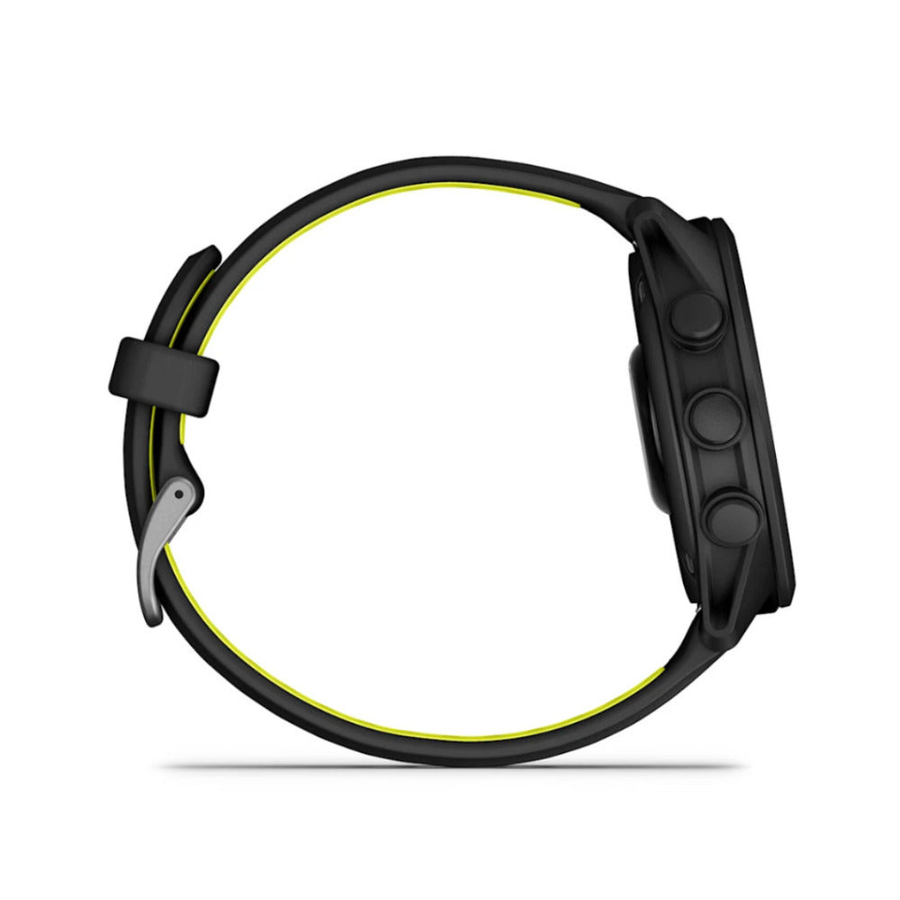 Garmin Forerunner 170 AMOLED GPS Running Smartwatch (Black/Yellow) Bundle with T710 Earbuds - Image 5