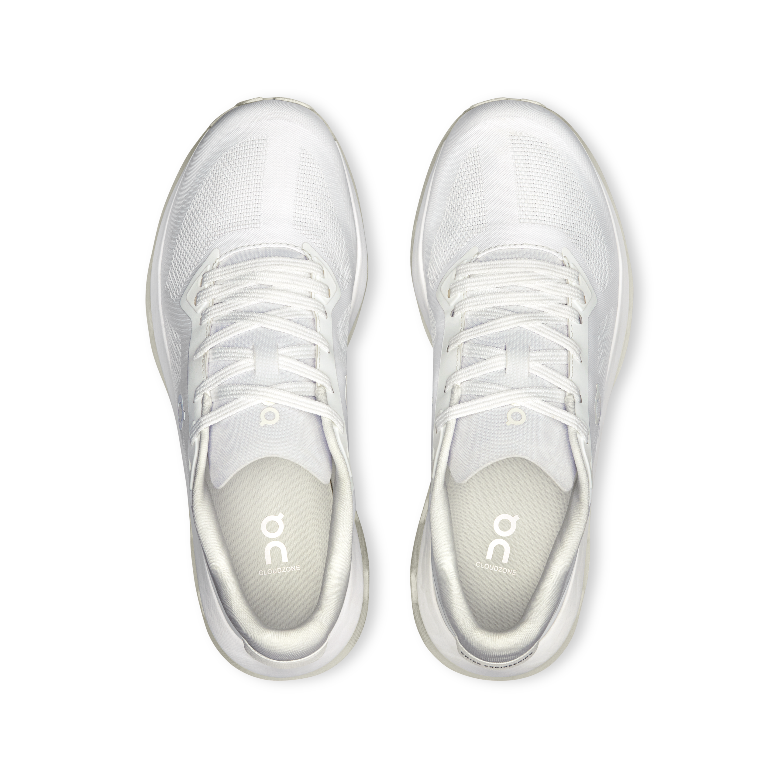 On Running Women's Cloudzone Shoes - White / White - Image 4