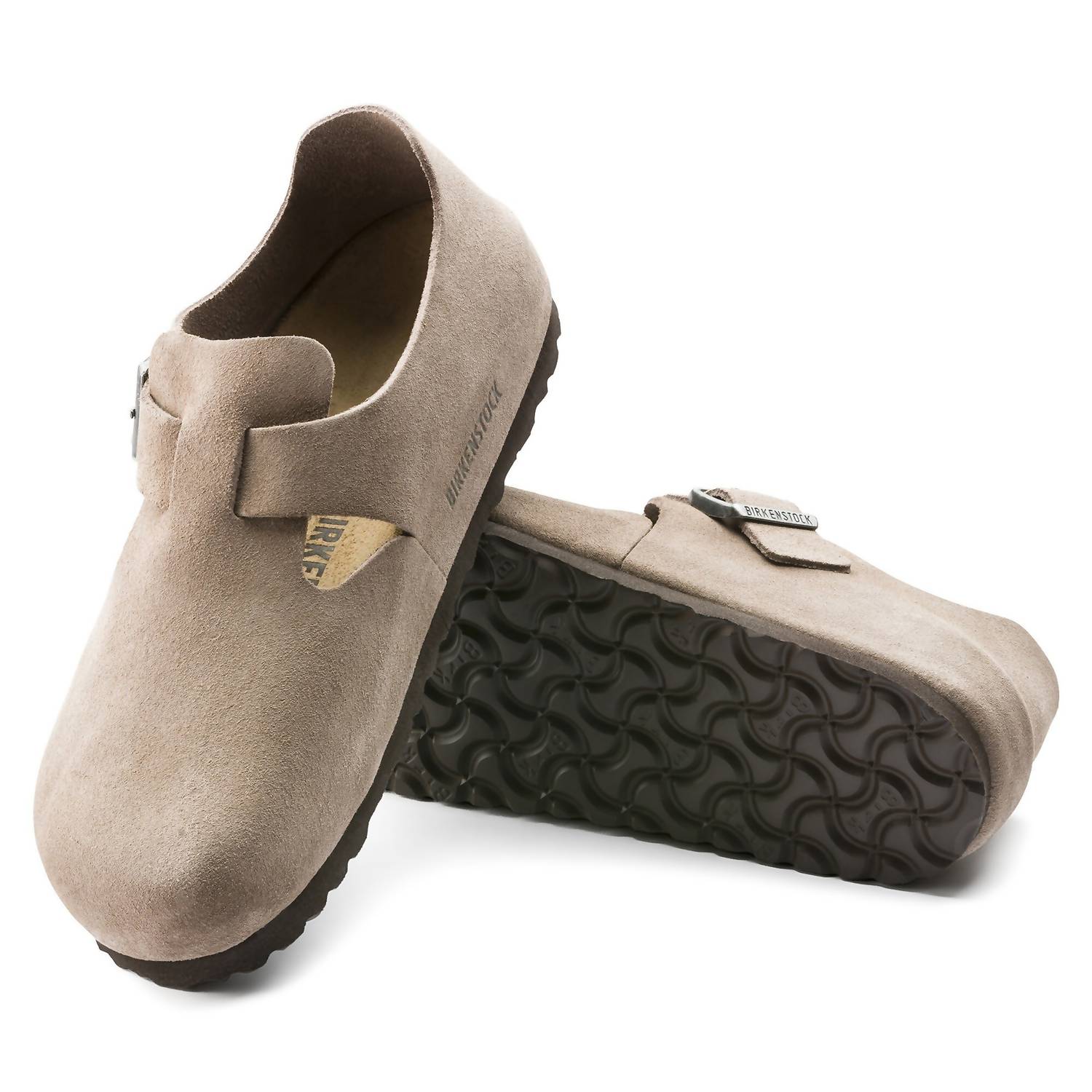 Men's London Boston Shoe In Taupe - Image 4