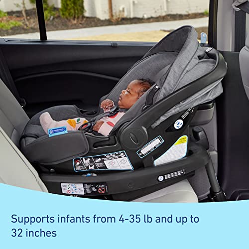 Graco SnugRide 35 DLX Infant Car Seat ft. Load Leg Technology (Astaire) - Image 2