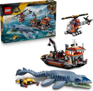 Mosasaurus Dinosaur Boat Attack